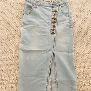 Denim skirt
